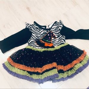 Rare Editions Halloween Dress 6-9 months